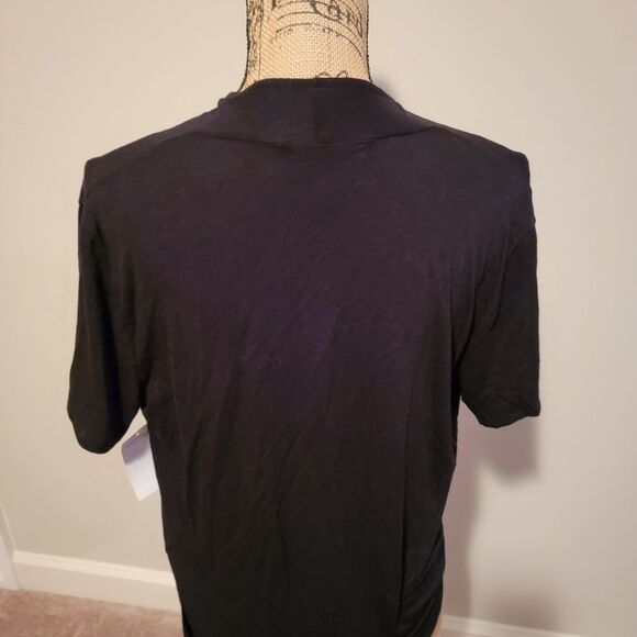 Chelsea 28 black faux wrap top - Picture 3 of 5